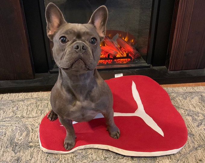 T-Bone Steak Dog Bed