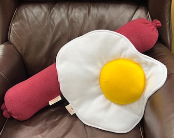 Breakfast Sausage -N- Eggs - Rise and Shine Pillows!