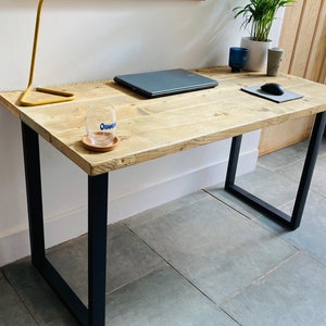 Reclaimed Wood Desk Scaffold Desk