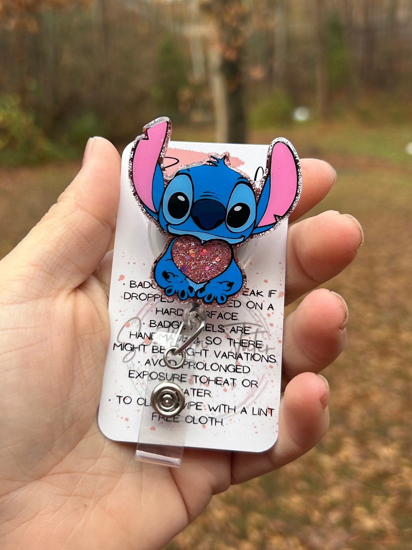 Disney Lilo & Stitch Badge Reel
