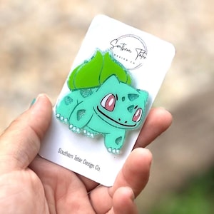 Bulbasaur badge reel