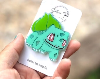Bulbasaur badge reel