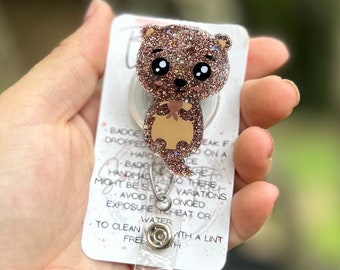 Otter badge reel