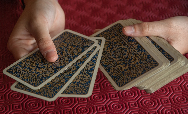 Cartomancy - Skatkarten Spickzettel EINE Seite PDF Download. Bild 1