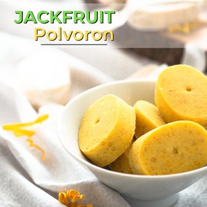 Jackfruit Polvoron: Filipino Melt-In-Your-Mouth Treat (12 Pieces)