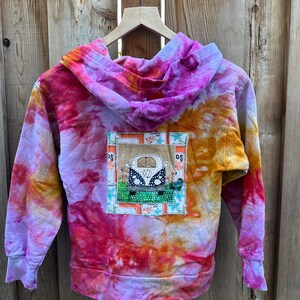 Tie Dye Hoodie Patchwork - Etsy