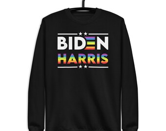 Biden Harris 2024 Pride Unisex Premium Sweatshirt