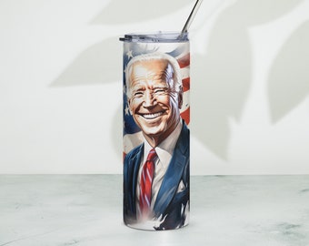 Joe Biden 2024 Election Stainless steel tumbler