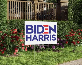 Biden Harris 2024 Yard Sign