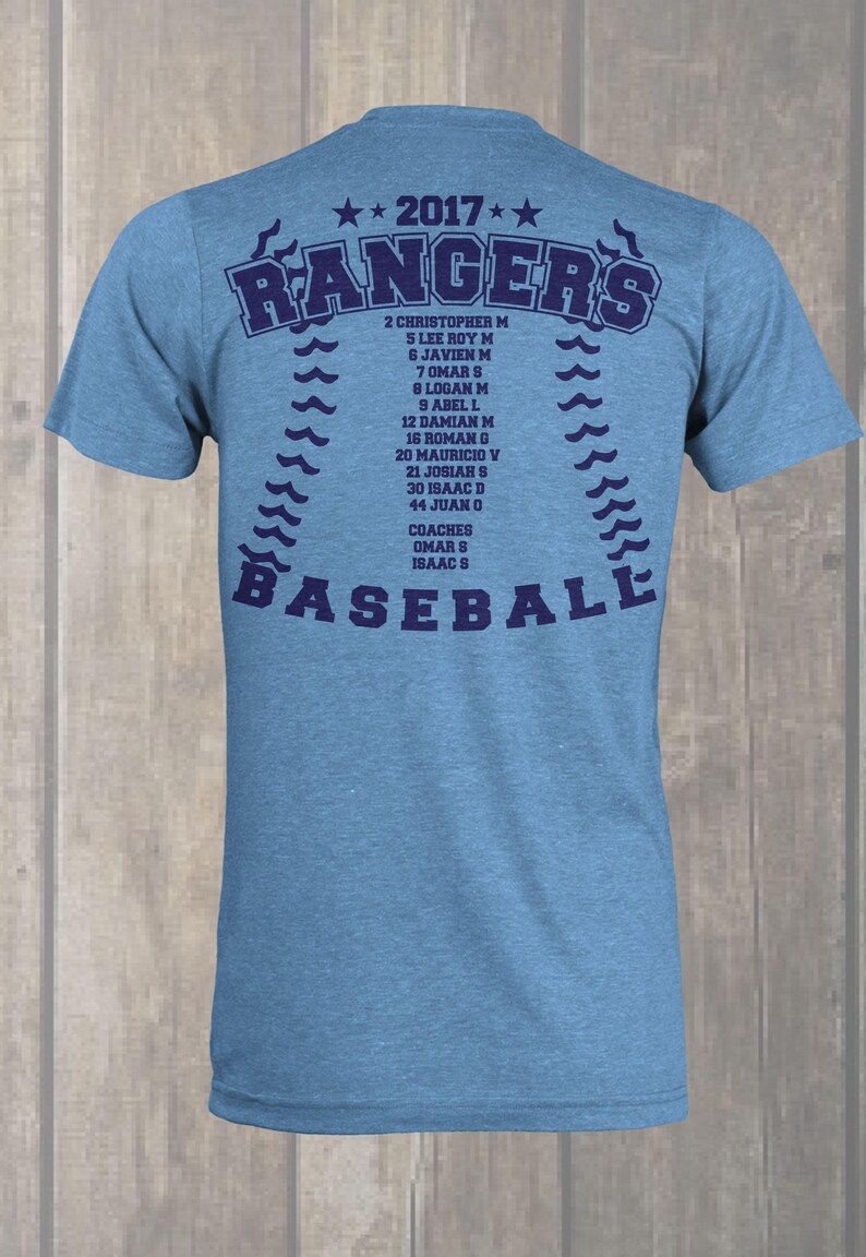 custom baseball shirt design