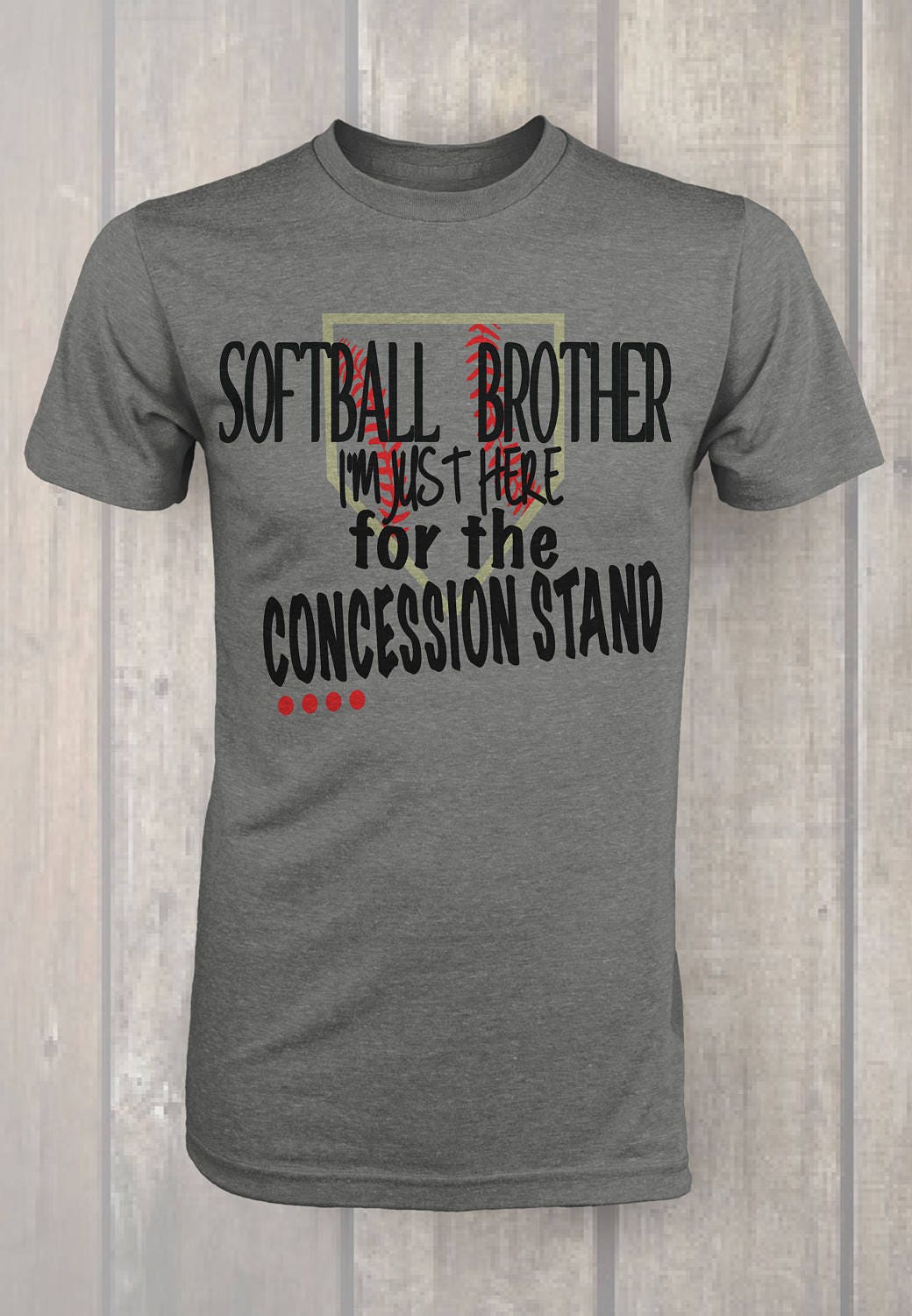 Download Softball Brother T-shirt Design SVG | Etsy