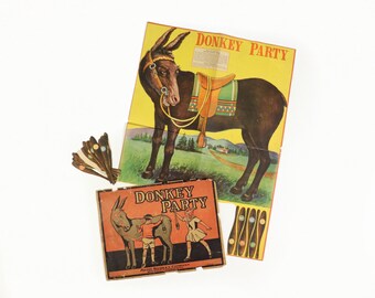 Pin the Tail on the Donkey Milton Bradley 1932