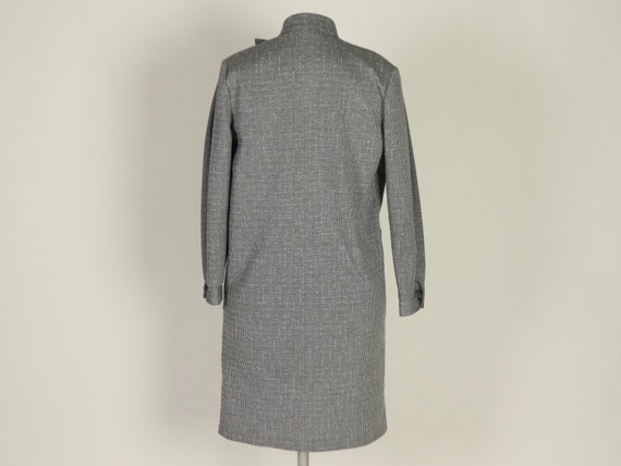 Gray Shift Dress, 1980s Vintage - image 3