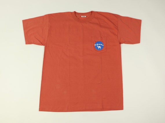 Orange Camel Classic Logo T-shirt, 1990s Vintage - image 2