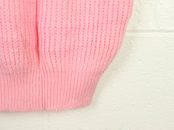 Pink Knit Top, Judyanna, 1970s Vintage - image 4