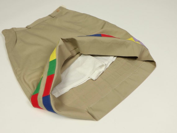 Color block Skirt, 1980s Vintage - image 4