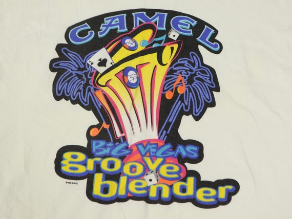 Camel Groove Blender Las Vegas T-shirt, 1990s Vin… - image 3