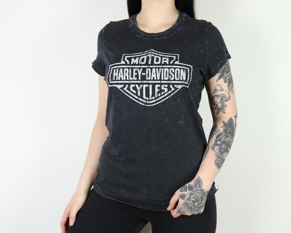 Womans Harley Davidson T-shirt Wounded 
