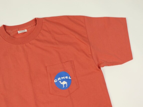 Orange Camel Classic Logo T-shirt, 1990s Vintage - image 7