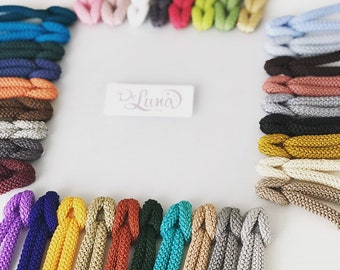 6mm Polyester Macrame Cord: Chunky Yarn Rope, 656 ft