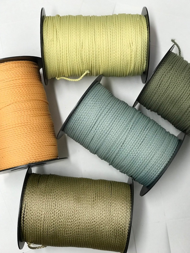 chunky yarn macrame supplies macrame yarn 3 mm Macrame cord crochet cord rope crochet supplies macrame rope