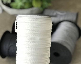 3mm Macrame Cord: Polyester Rope for Crochet, Knitting & Weaving