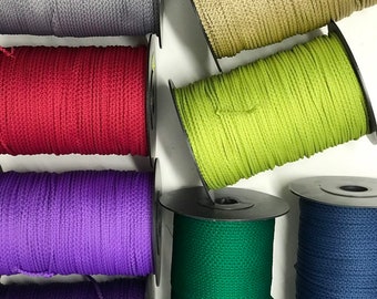 3mm Macrame Cord: Polyester Rope for Knitting, Crochet