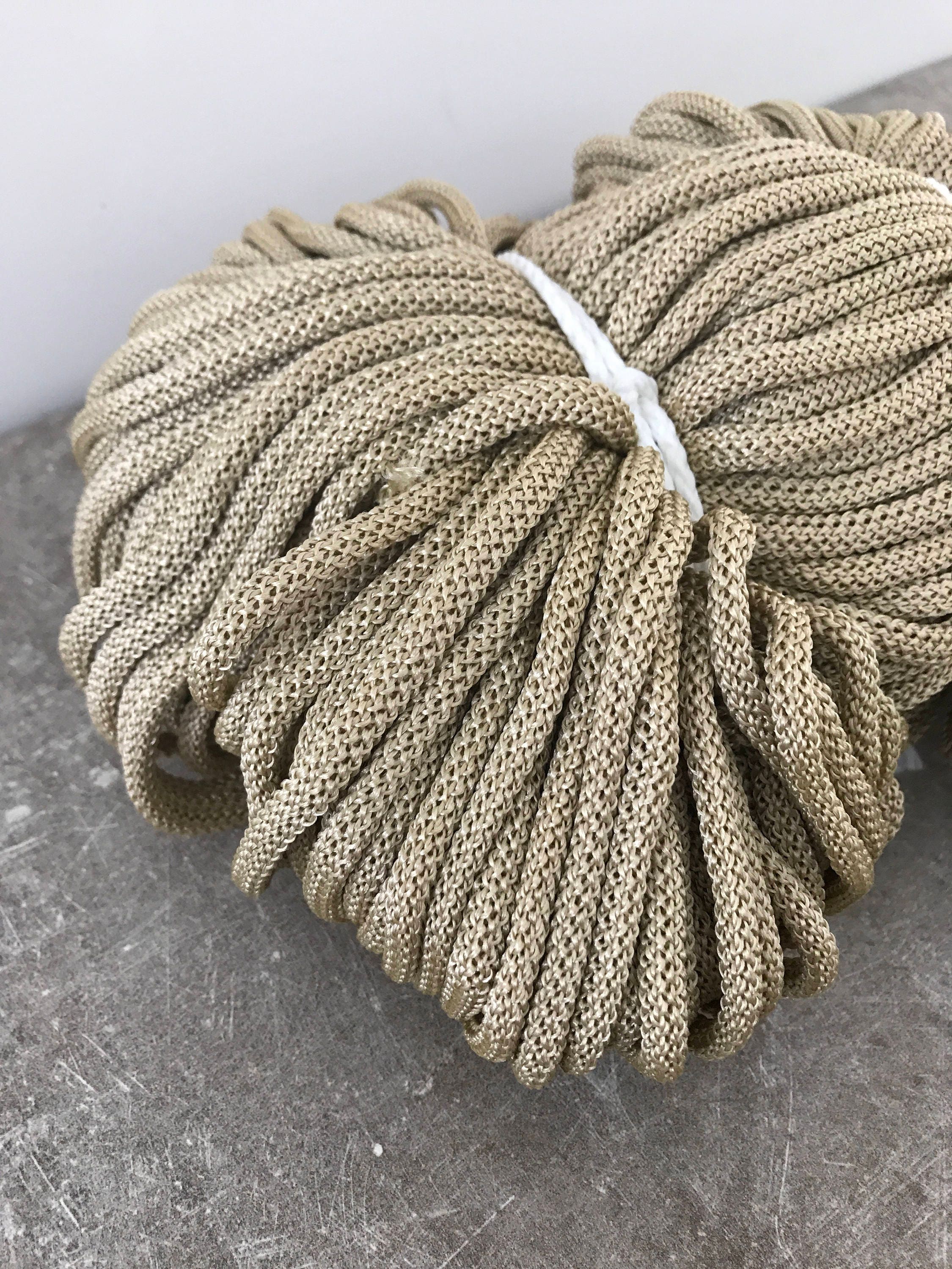 Gold Macrame Cord 6mm Macrame Rope Macrame Gold Rope Chunky Etsy