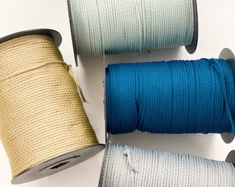 6mm Polyester Macrame Cord: Crochet & Weaving Rope