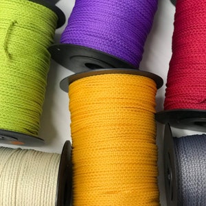 3 Mm Macrame Cord, Macrame Yarn, Macrame Rope, Chunky Yarn, Crochet  Supplies, Crochet Cord, Crochet Rope, Knitting Yarn, 218 Yards 