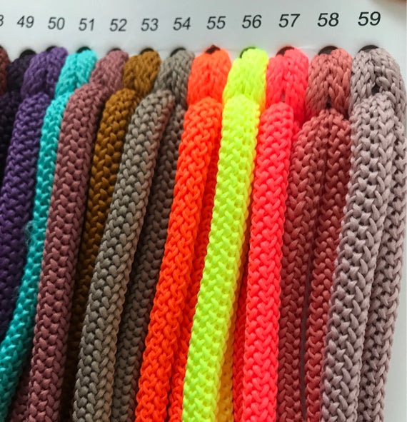 Buy Macrame 6mm Cord, Braided Nylon Strong Cord, Soft Colored Rope, Nylon  Soft Rope, Crocheting Rope, Macrame Rope, Textile Macrame Rope, Cord Online  in India 