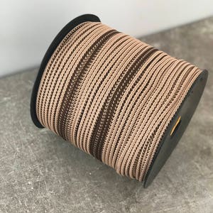 Makramee Schnur 5mm Makramee Schnur 656ft Polyester grobstrick Schnur weiche Strickschnur Makramee liefert