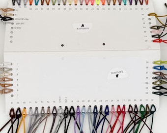 Cordón elástico de colores de 1,5 mm para pulseras, bisutería y manualidades (fabricado en la UE).
