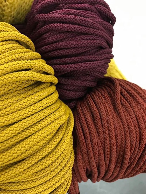 Macramé Cord 6mm, Macramé Rope, Yarn Macramé, Macramé Supplies, Macramé  String, Chunky Yarn, Yarn for Macramé, 6mm Macramé Rope, 