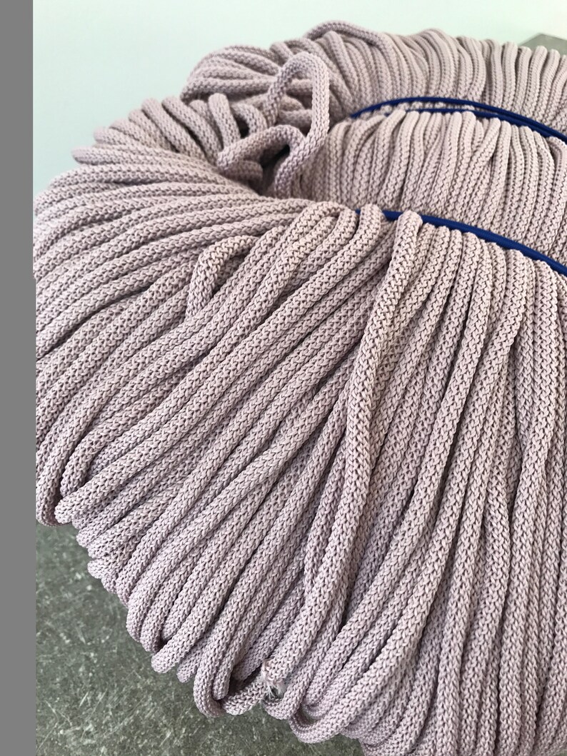 Yusarinl Polyester Cord For Knitting - 1.5mm X 219 Yards Macrame String For DIY Crafts
