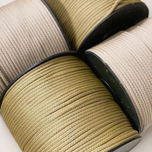 Macrame polyester 6 mm yard, Polyester Thread,  Polyester yarn for DIY project, crochet cord, Crochet materials