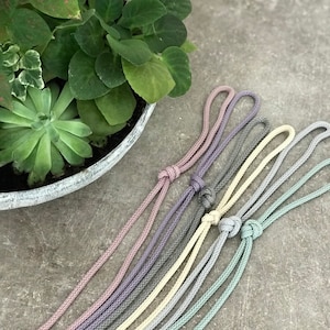 6 mm macrame koorden per meter, per werven, 6 macrame koord kleuren, macrame touw, haak koord, macrame garen voorbeeldkaart, macrame garen