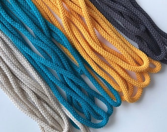 6mm Macrame cord, 5-10-20 yards, macrame rope, craft cord, macrame yarn, macrame supplies, chunky macrame yarn, chunky polyester cord, rope