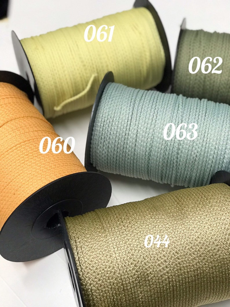 chunky yarn macrame supplies macrame yarn 3 mm Macrame cord crochet cord rope crochet supplies macrame rope