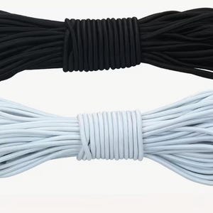 Cordón elástico de colores de 1,5 mm/2 mm/3 mm/para la fabricación de joyas/manualidades DIY