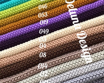 Cordón de macramé 6 mm Cuerda de ganchillo Cuerda de poliéster Cuerda textil Cuerda de macramé Cuerda de algodón de colores Suministros de macramé Cuerda de macramé suave