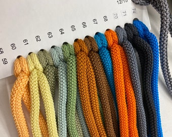 Cuerda de macramé de poliéster de 6 mm: hilo de crochet resistente, cordón para manualidades