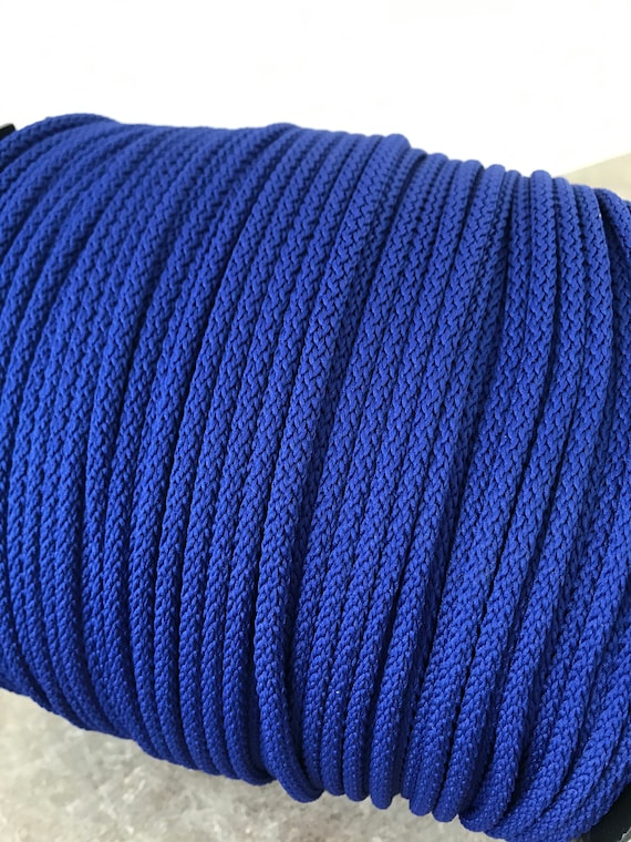 Textile 6mm Rope, Macramé Cord, Rope for Crocheting, Macramé Rope, Macramé  String, Macramé Yarn, Craft Supplies, Blue Cord -  UK