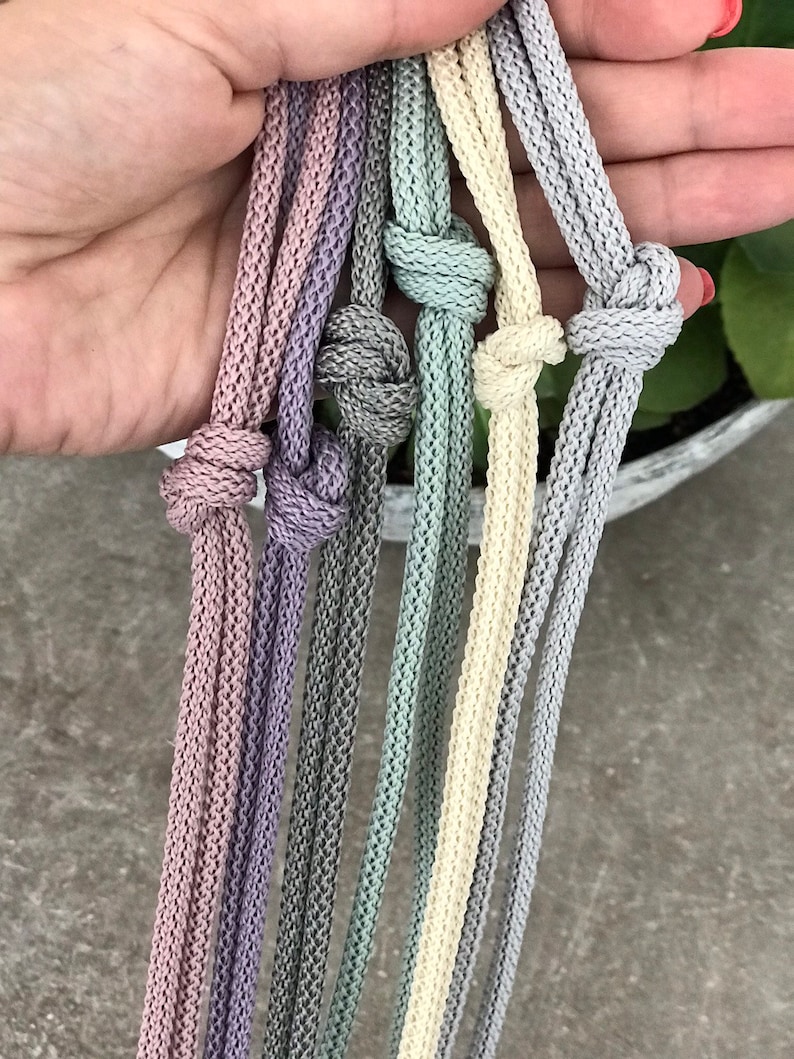6 Mm Macrame Cords by Meter by Yards 6 Macrame Cord Colors - Etsy