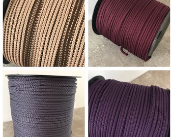 6mm macramé cord, macramé rope, polyester rope, macramé string, macramé yarn, cotton rope, craft cord, rope cord, textile cord