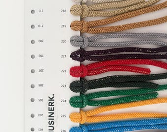5mm Polyester Braided Paracord, Soft Craft Cording for Bracelets, (10m-200m)