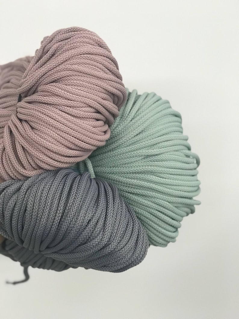 Macrame Cord 6 Mm String 656 Ft Craft Rug Image 0