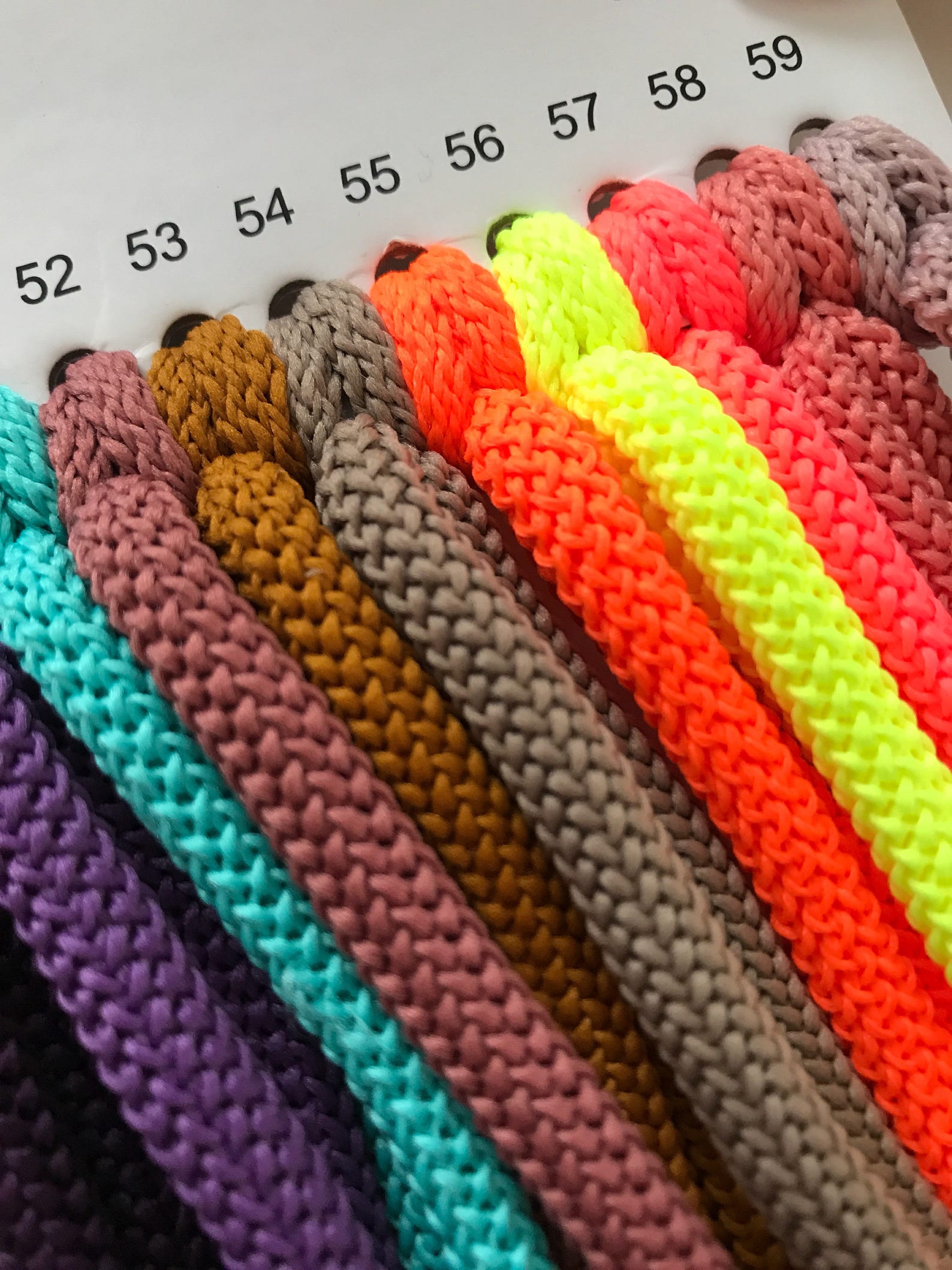 Macrame 6mm Cord, Braided Nylon Strong Cord, Soft Colored Rope, Nylon ...