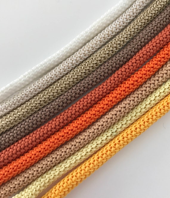 6mm Macrame Cord, Crochet Cord, Knitting Rope, Cotton Rope, Chunky Yarn,  Nylon Strong Rope, Polyester Macrame Cord, Macrame Supplies, Cord -   Canada