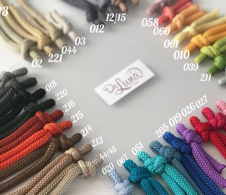 Macramé Cord, Macramé, 6mm Macramé Cord, Macramé Rope, Chunky Yarn,  Polyester Rope, Craft Cord, Rope Cord, Textile Yarn, Crochet Cord, 